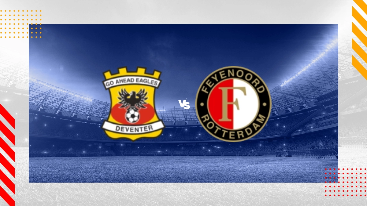 Pronóstico Go Ahead Eagles Feyenoord | Eredivisie - 25/4/24