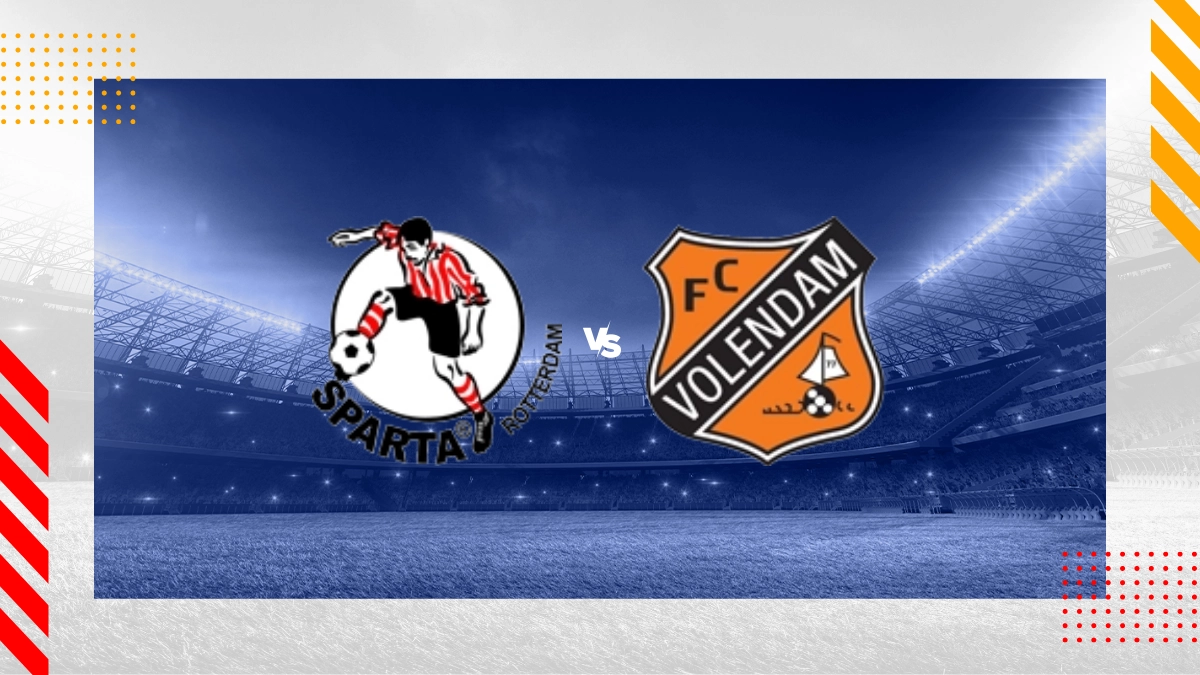 Voorspelling Sparta Rotterdam vs FC Volendam