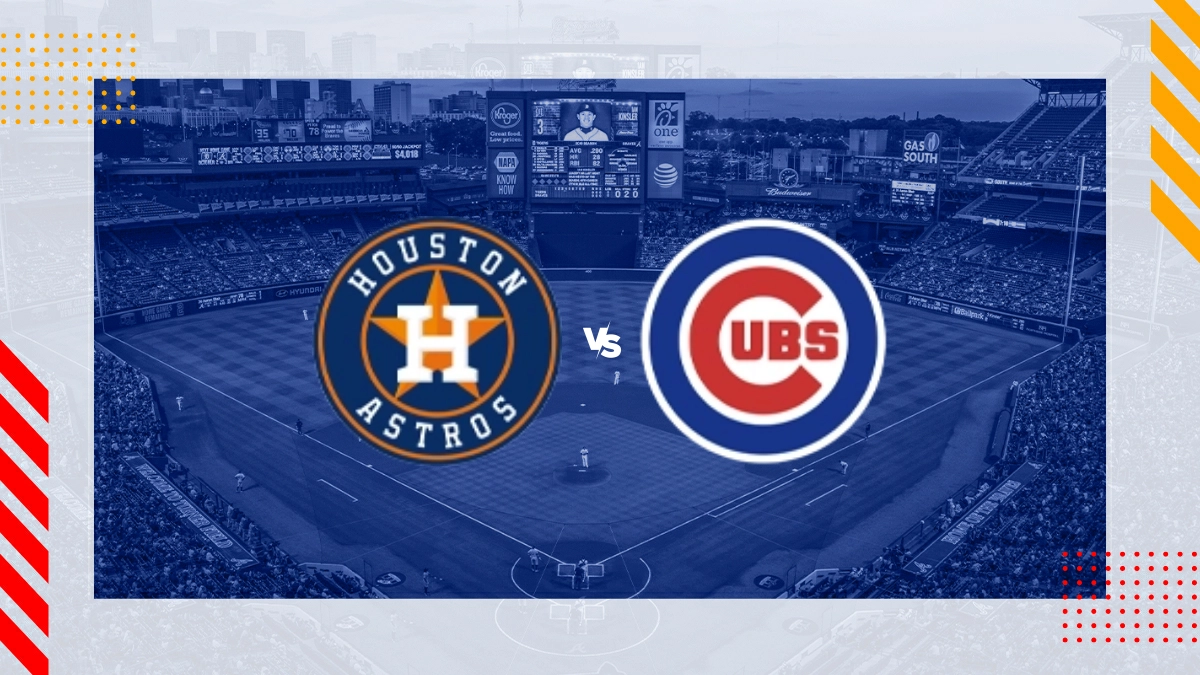 Houston Astros vs Chicago Cubs Picks & Prediction - 4/24/24