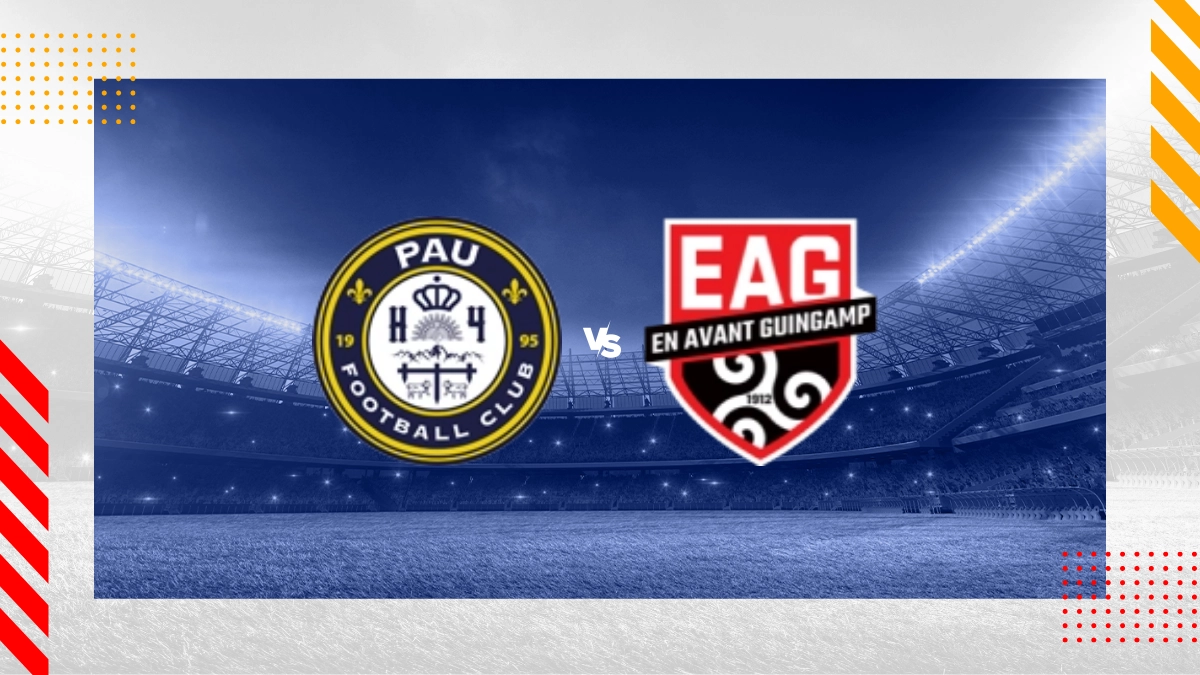 Pronostic Pau FC vs EA Guingamp