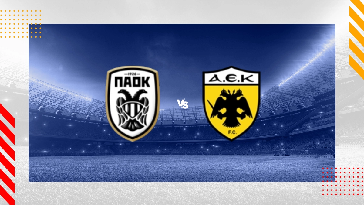PAOK Thessaloniki vs AEK Athens Prediction