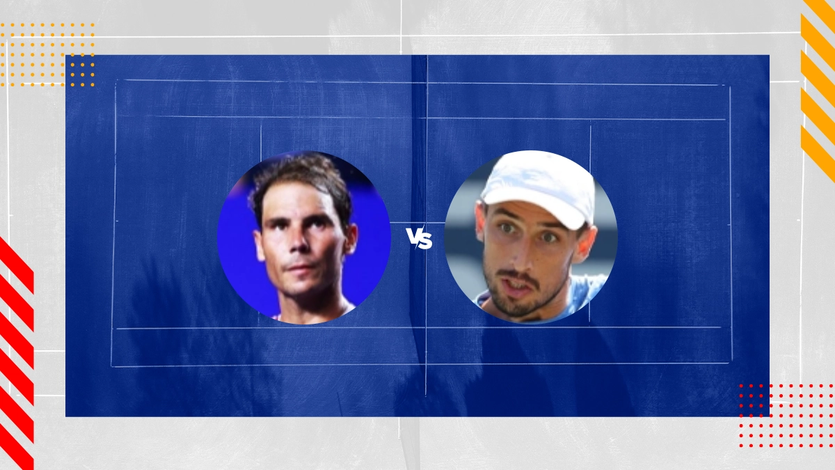 Pronóstico Rafael Nadal vs Pedro Cachin