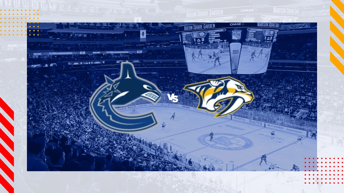 Pronóstico Vancouver Canucks vs Nashville Predators