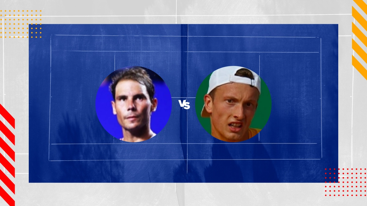 Rafael Nadal vs Jiri Lehecka Prediction