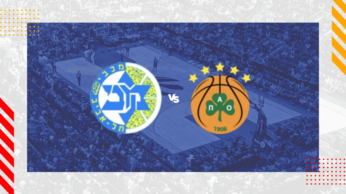 Prognóstico Maccabi Tel-Aviv vs Panathinaikos