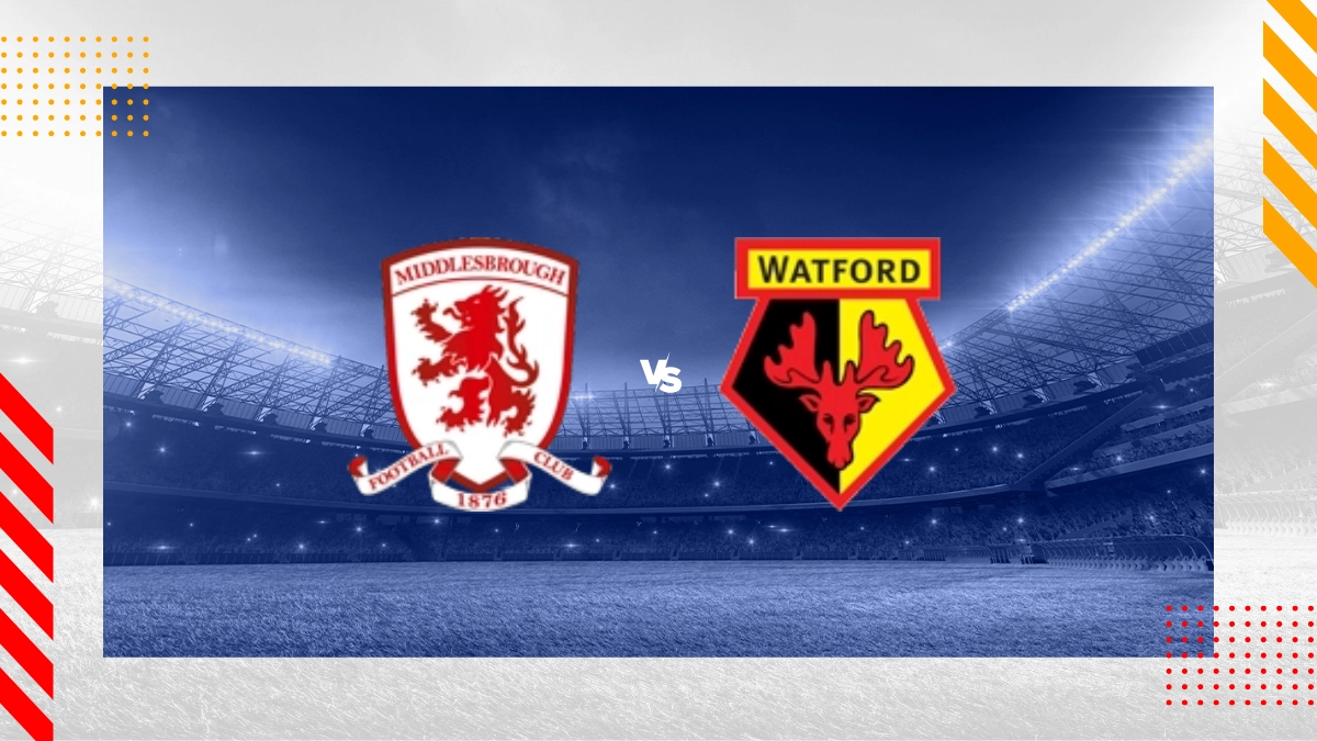 Middlesbrough vs Watford Prediction