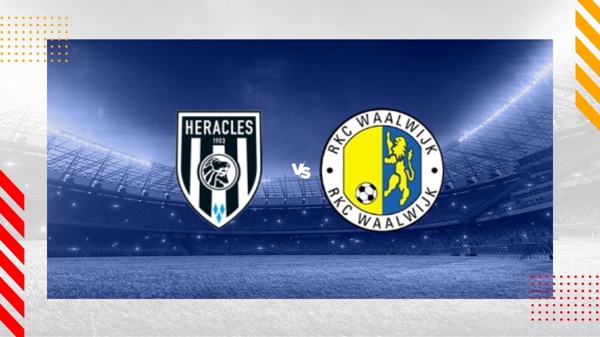 Voorspelling Heracles Almelo vs RKC Waalwijk