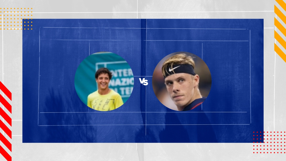 Pronostic Luciano Darderi vs Denis Shapovalov