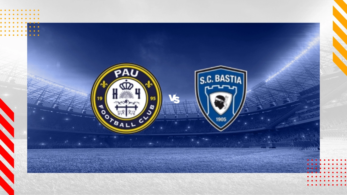 Pronostic Pau FC vs SC Bastia