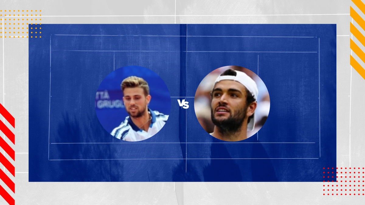 Pronostic Stefano Napolitano vs Matteo Berrettini