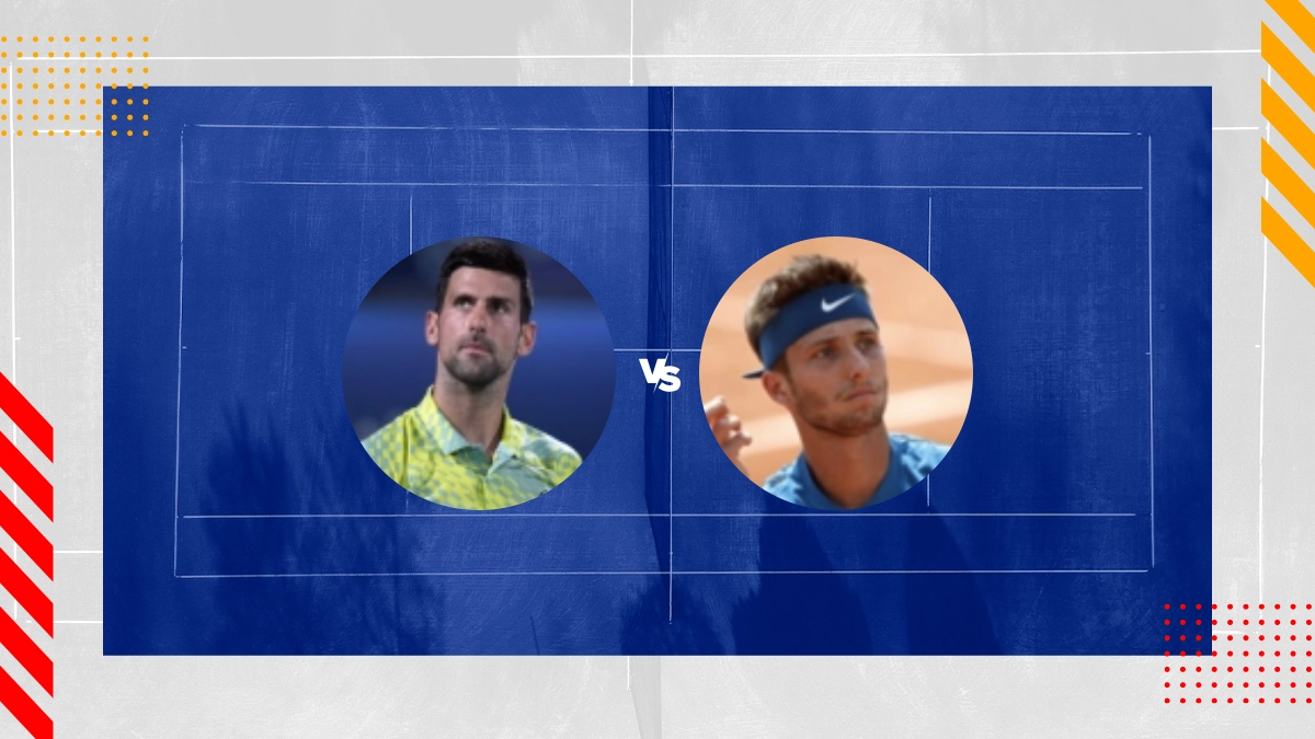 Pronóstico Novak Djokovic vs Corentin Moutet