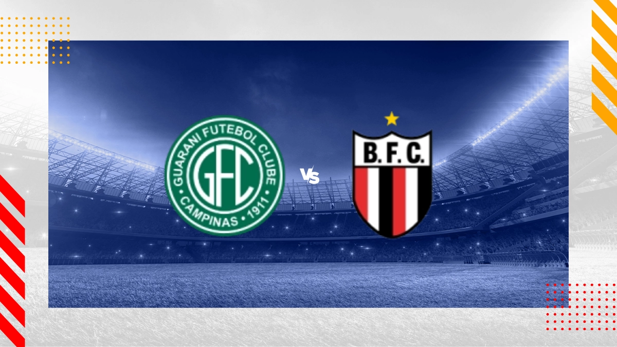 Palpite Guarani FC SP vs Botafogo-SP