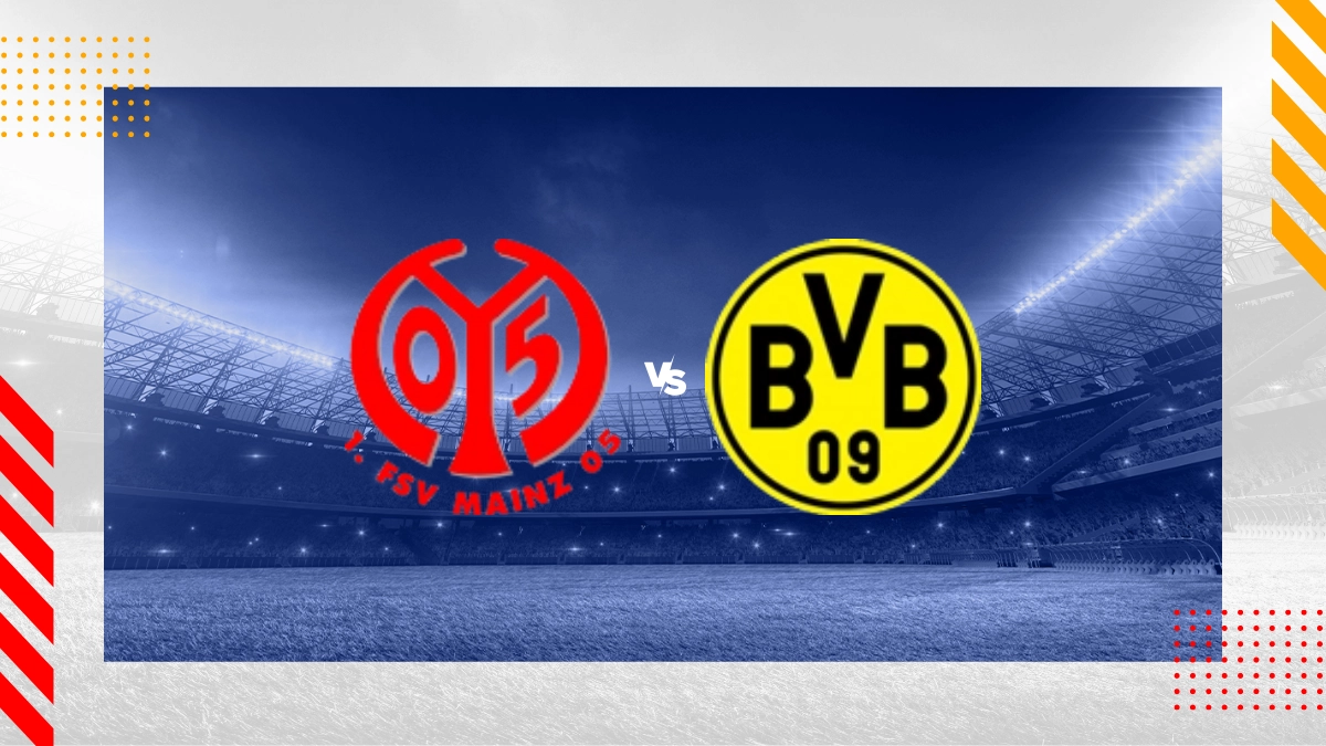 Palpite FSV Mainz vs Borussia Dortmund