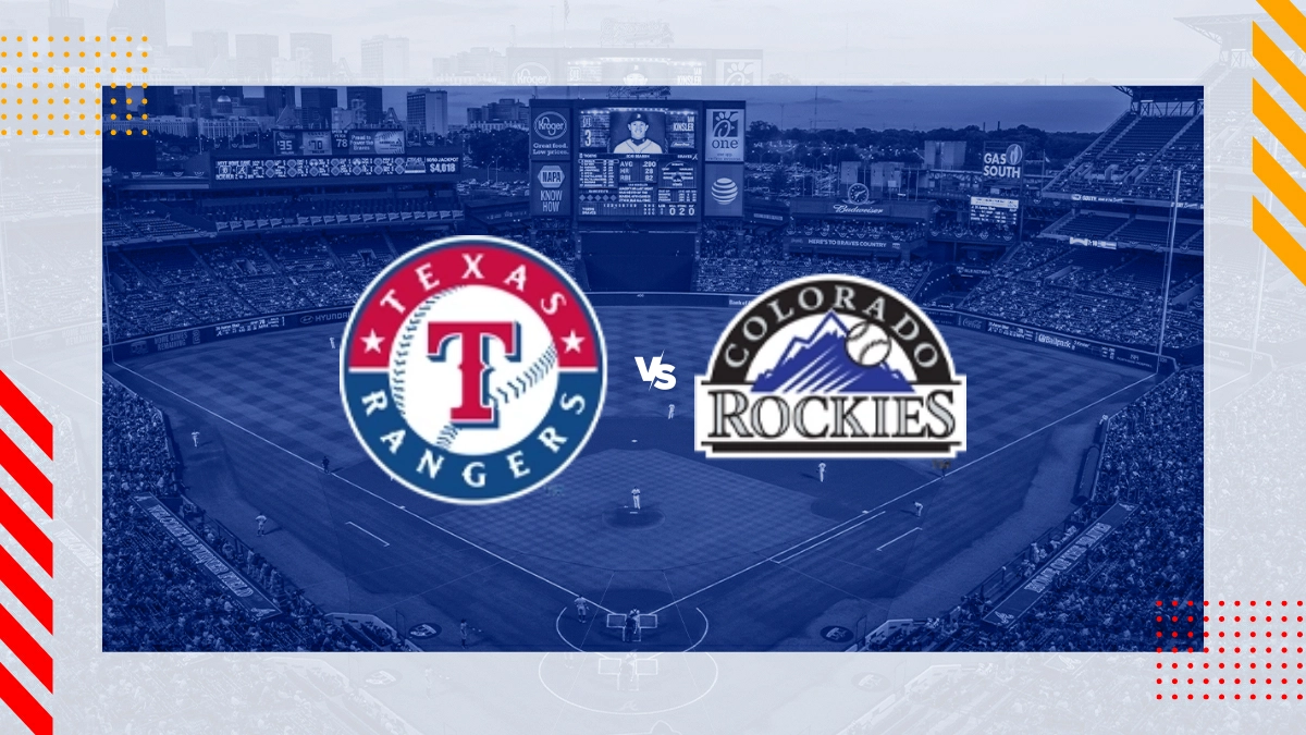 Texas Rangers vs Colorado Rockies Picks