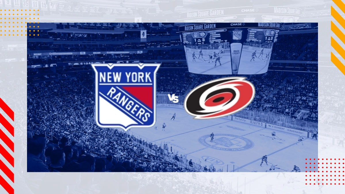 New York Rangers vs Carolina Hurricanes Picks