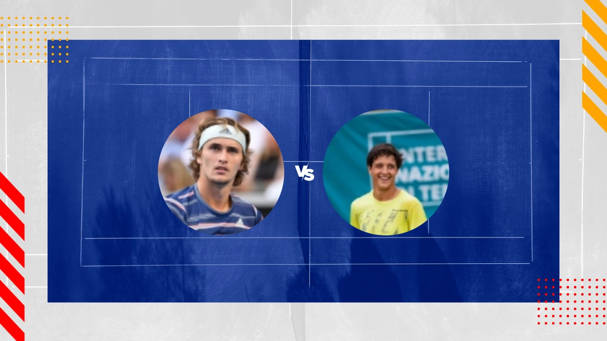 Alexander Zverev vs. Luciano Darderi Prognose