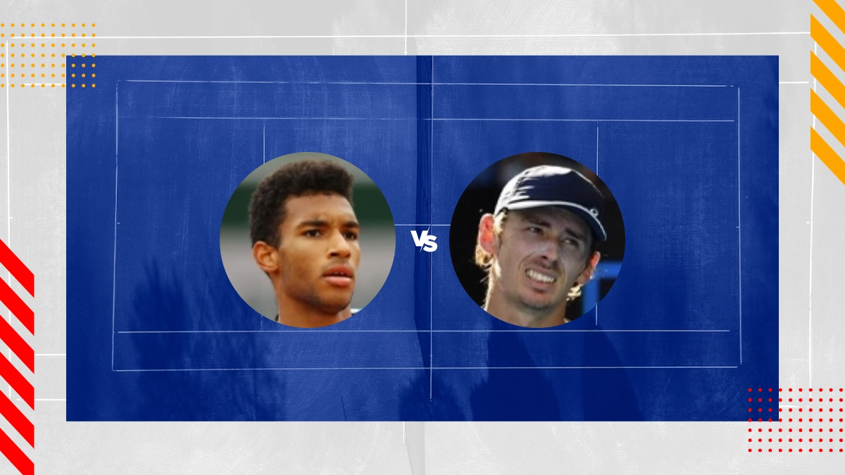 Felix Auger Aliassime vs Alex De Minaur Prediction