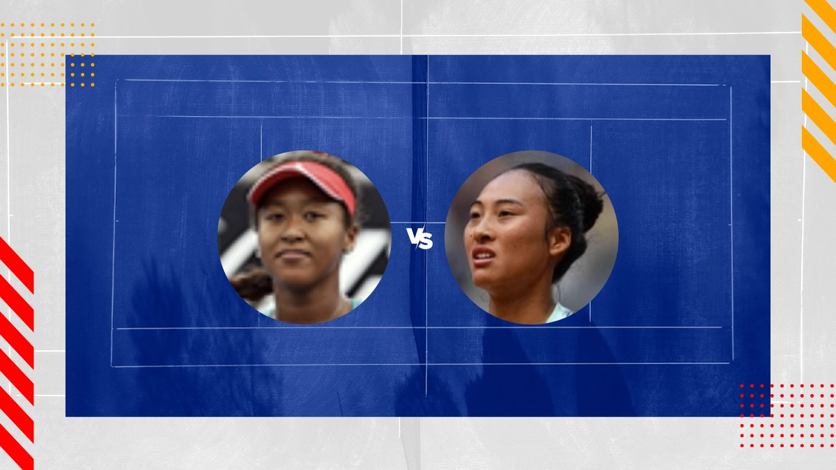 Palpite Naomi Osaka vs Qinwen Zheng