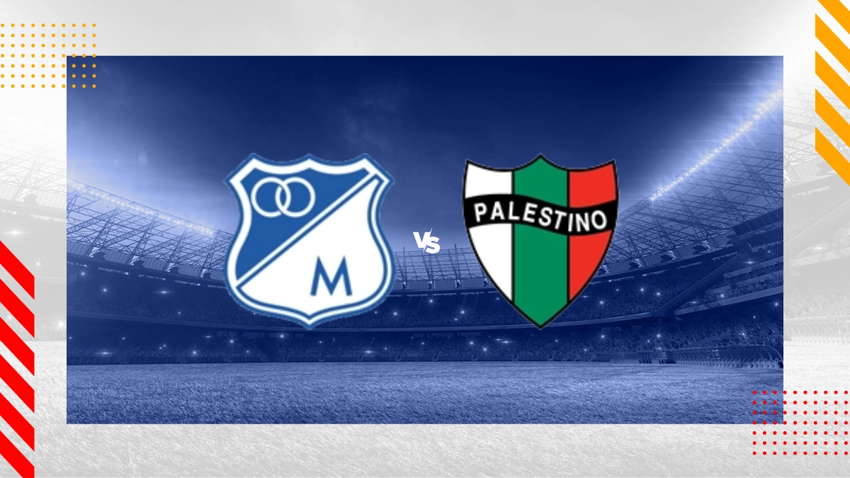 Palpite Millonarios FC vs Palestino