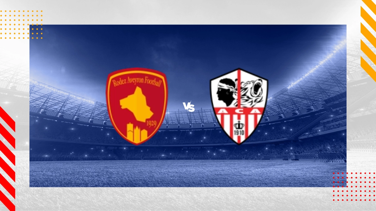 Pronostic Rodez Aveyron vs AC Ajaccio