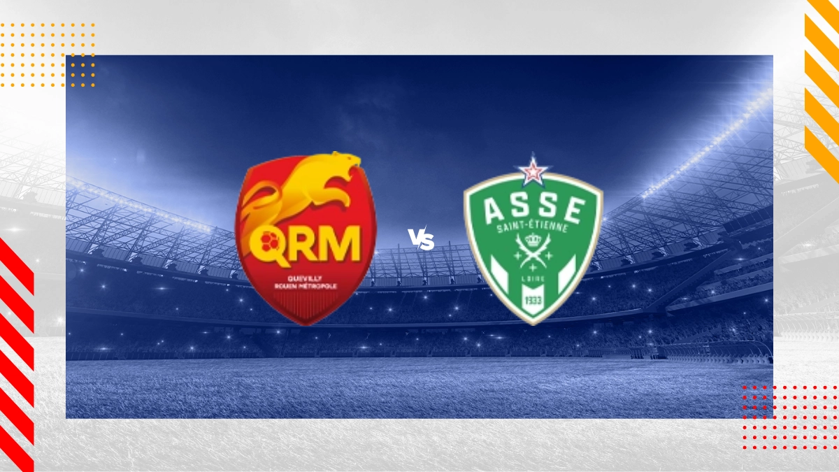 Pronostic Quevilly vs Saint Étienne