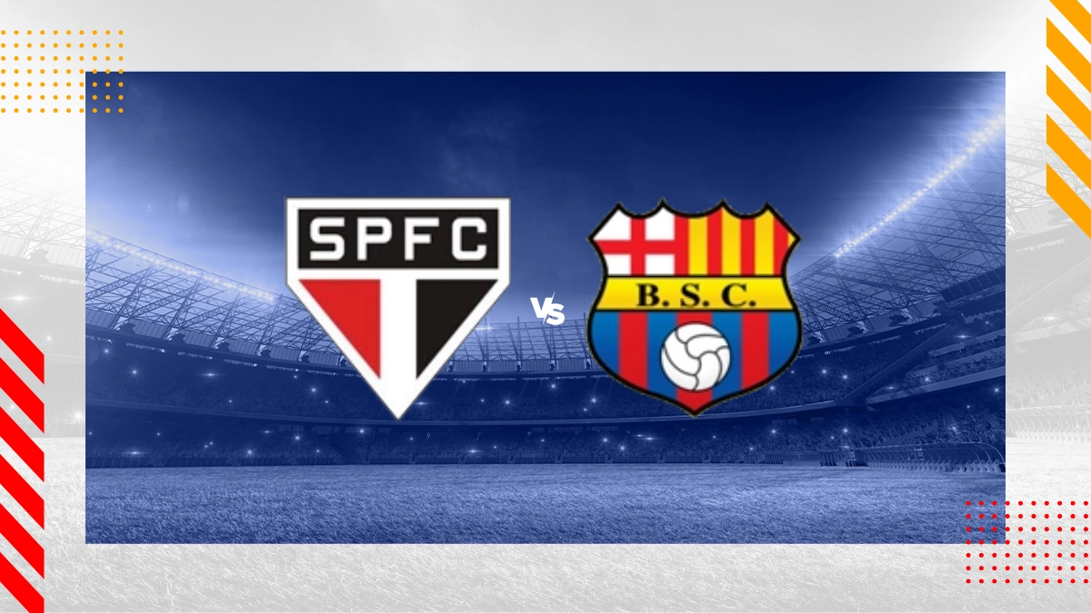 Palpite São Paulo FC vs Barcelona Guayaquil