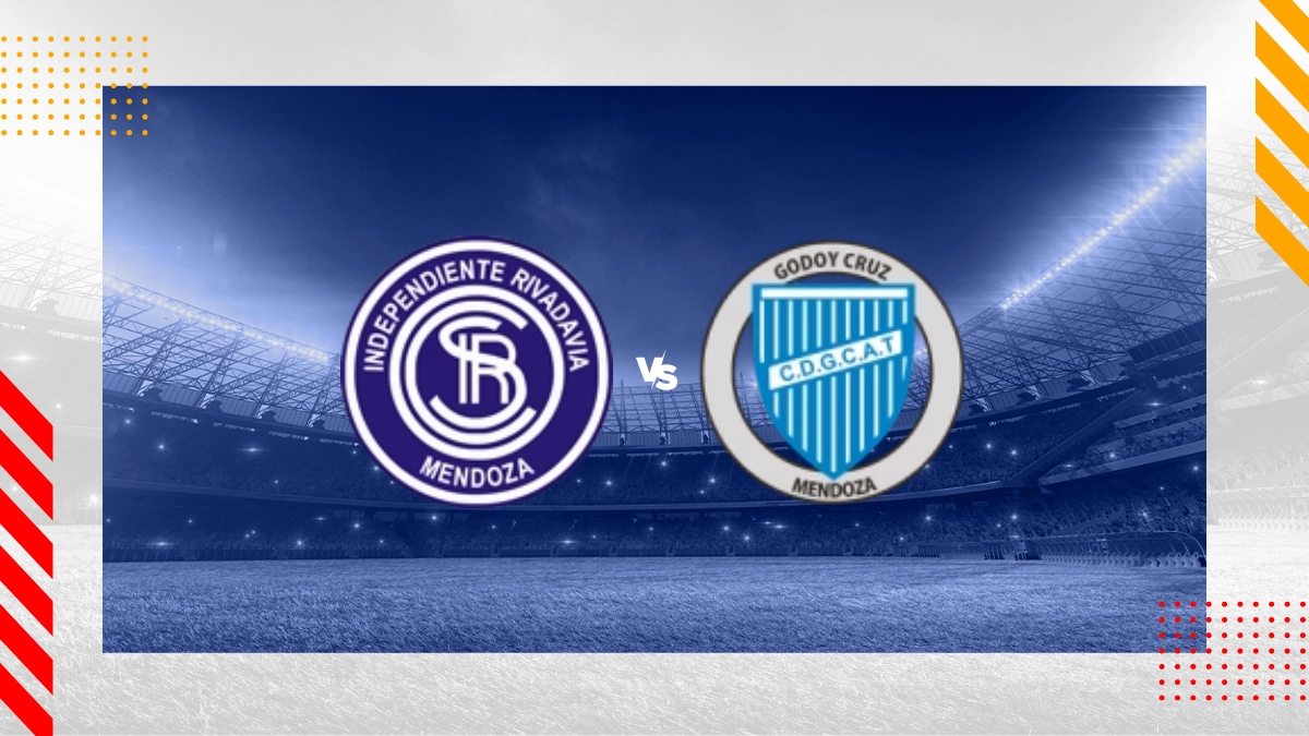 Pronóstico Independiente Rivadavia De Mendoza vs Godoy Cruz