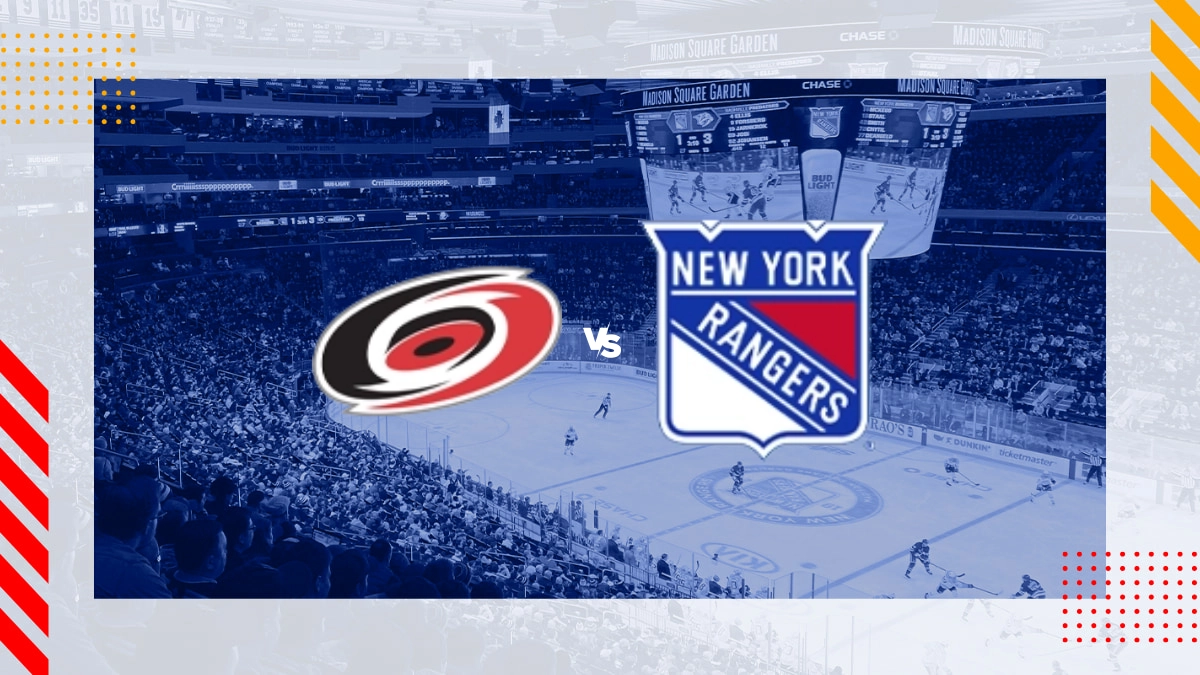 Pronóstico Carolina Hurricanes vs New York Rangers