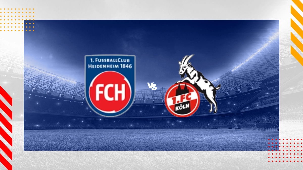 Pronostic Heidenheim vs Cologne