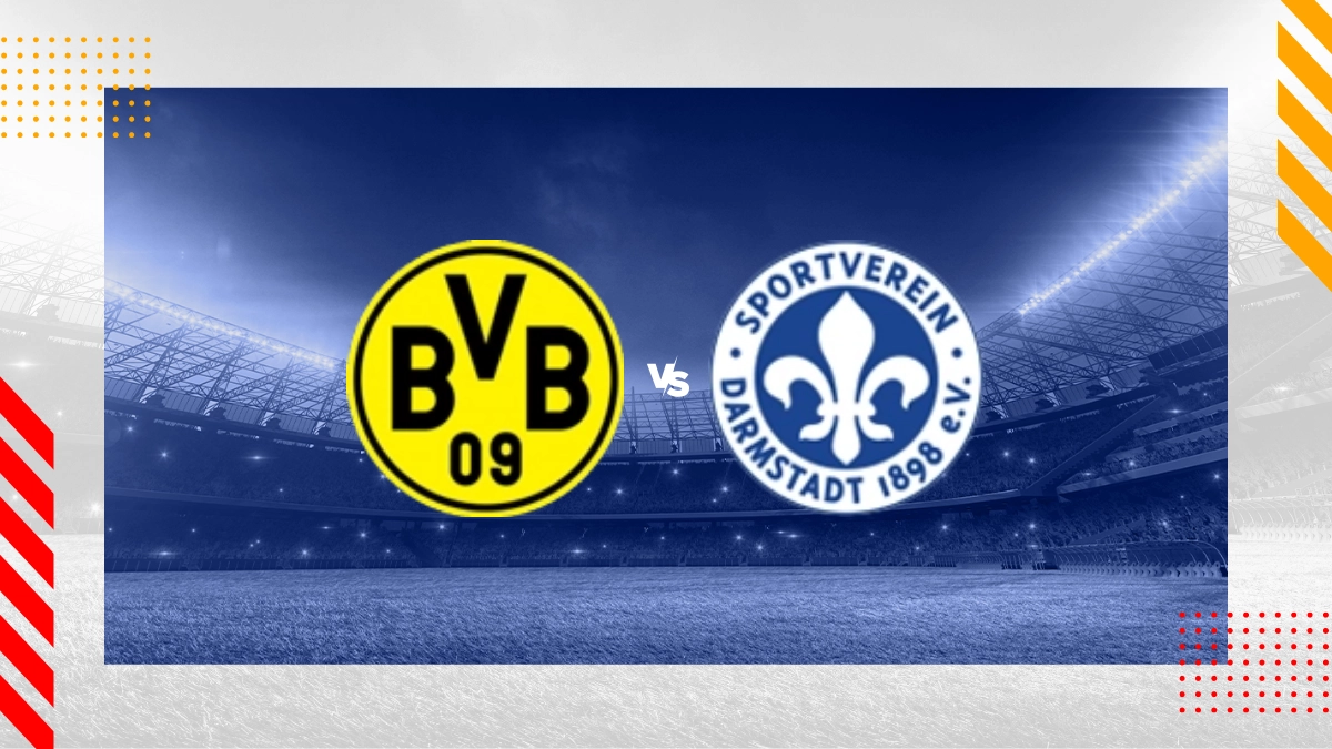 Prognóstico Borussia Dortmund vs Darmstadt