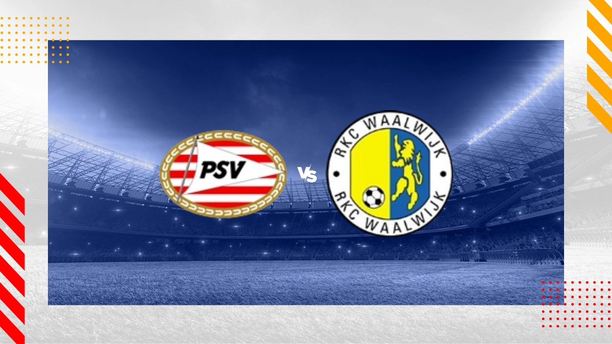 Pronóstico PSV Eindhoven vs Waalwijk