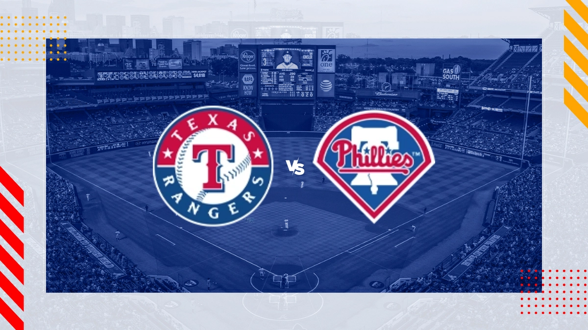 Texas Rangers vs Philadelphia Phillies Picks