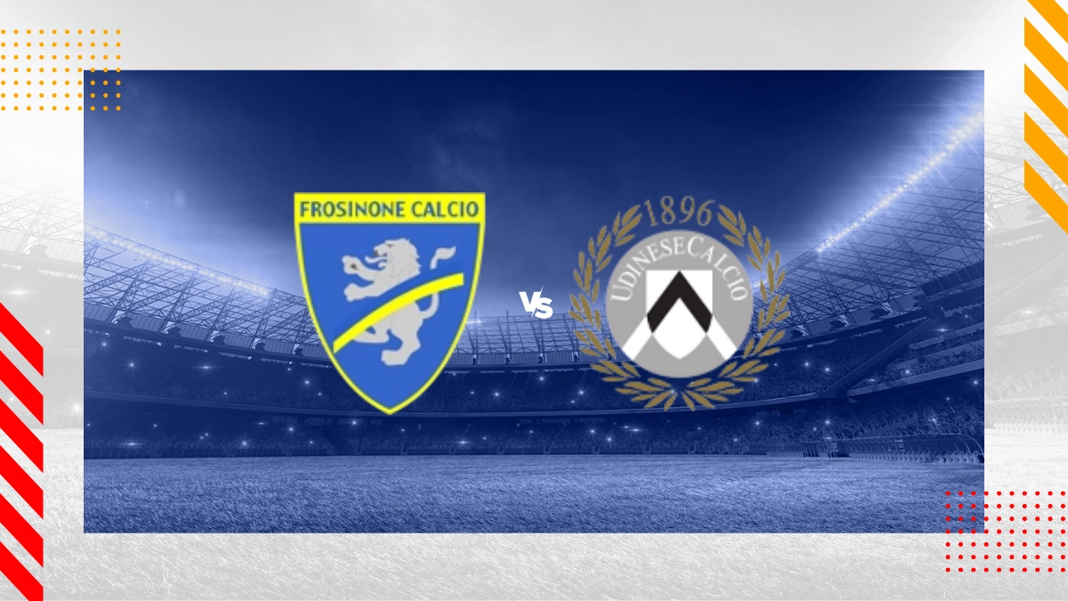 Prognóstico Frosinone Calcio vs Udinese