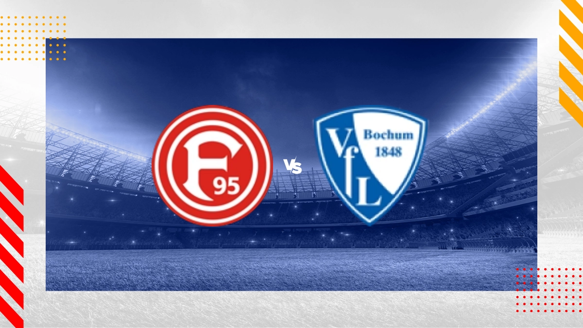 Pronostic Fortuna Düsseldorf vs VfL Bochum