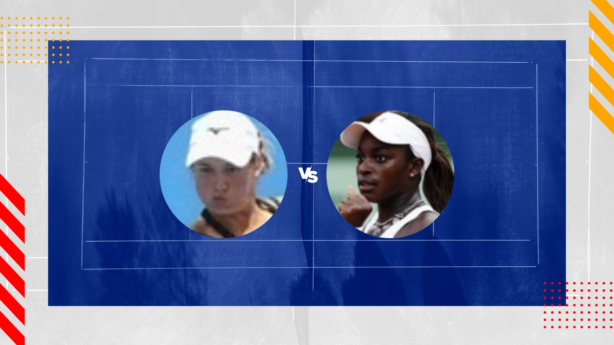 Yulia Putintseva vs Sloane Stephens Prediction