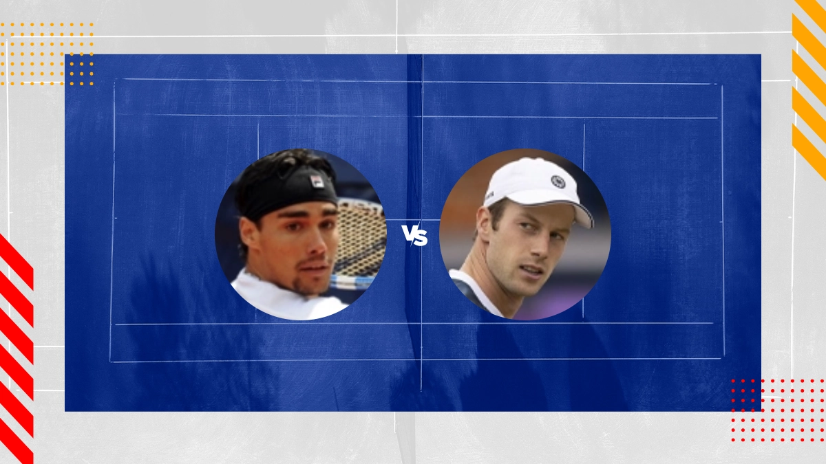 Voorspelling Fabio Fognini vs Botic Van De Zandschulp