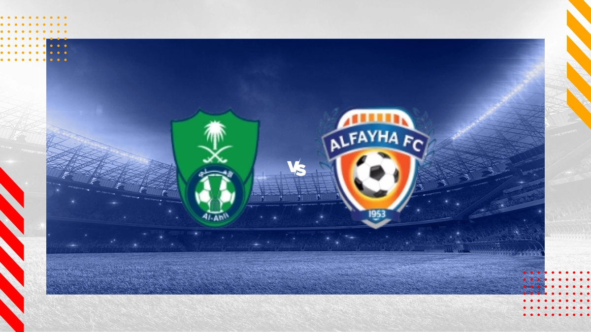 Pronóstico Al Ahli vs AL Fayha FC