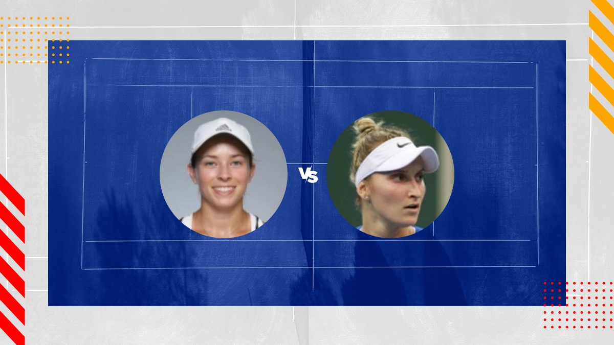 Katie Volynets vs. Marketa Vondrousova Prognose