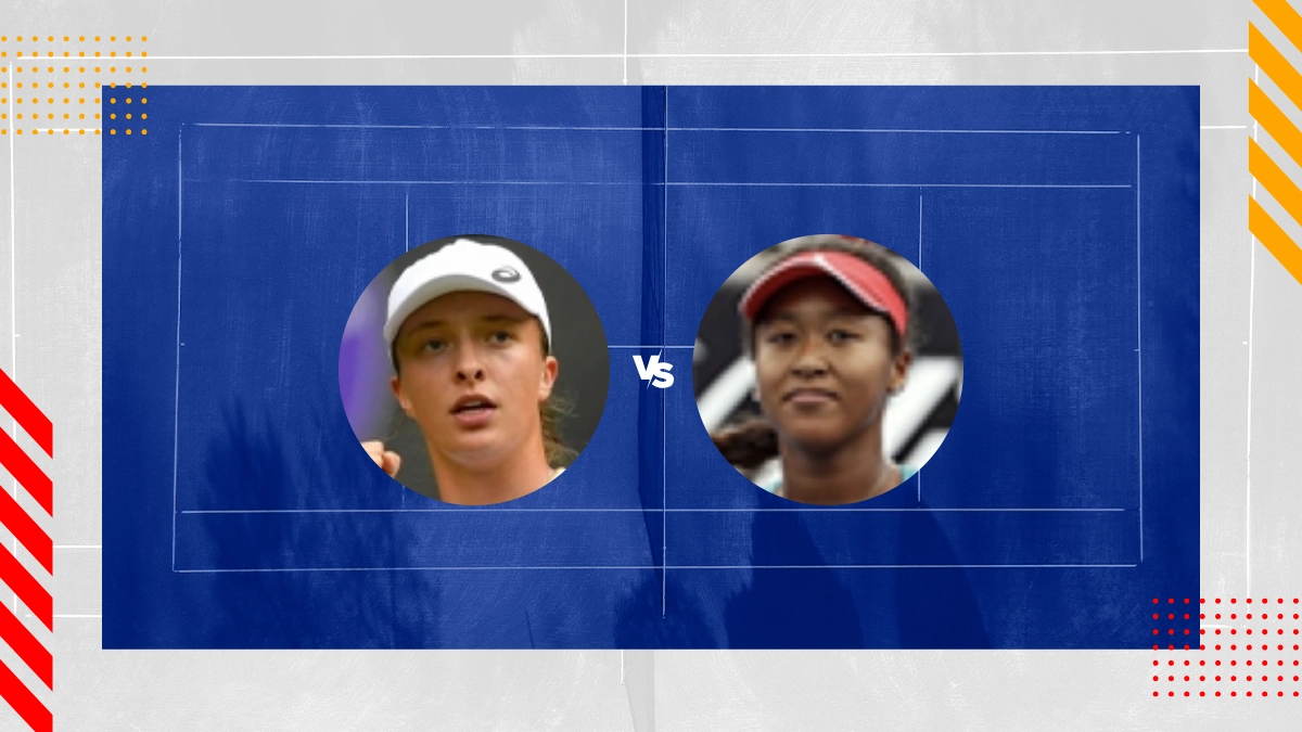 Palpite Iga Swiatek vs Naomi Osaka