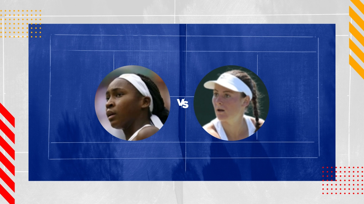 Pronostic Cori Gauff vs Tamara Zidansek