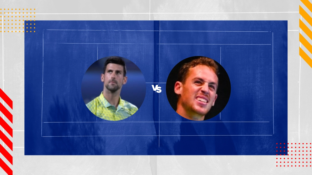 Voorspelling Novak Djokovic vs Roberto Carballes Baena