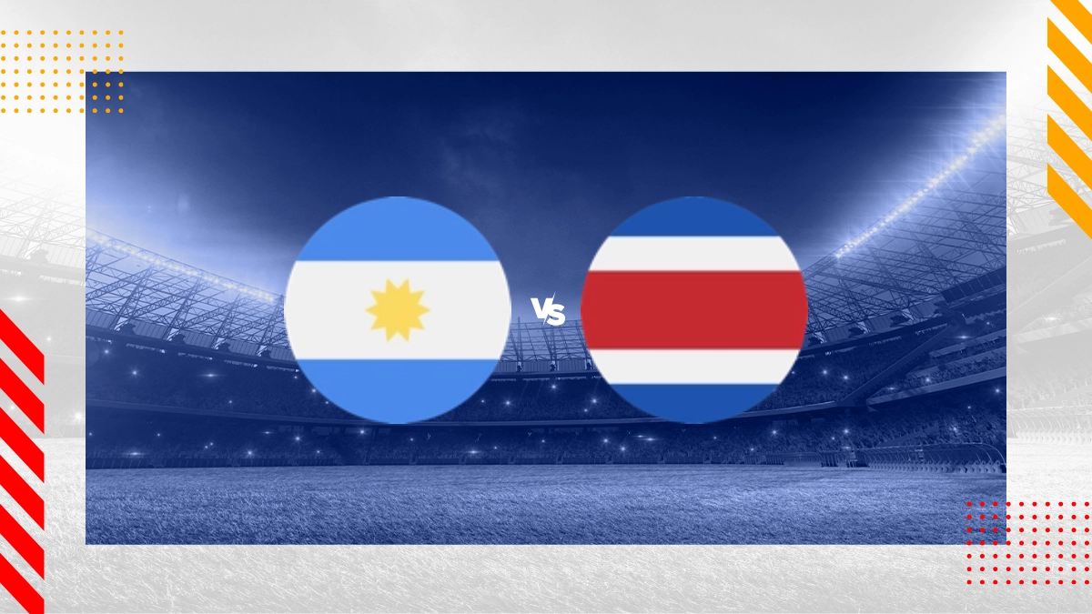 Pronóstico Argentina M vs Costa Rica M