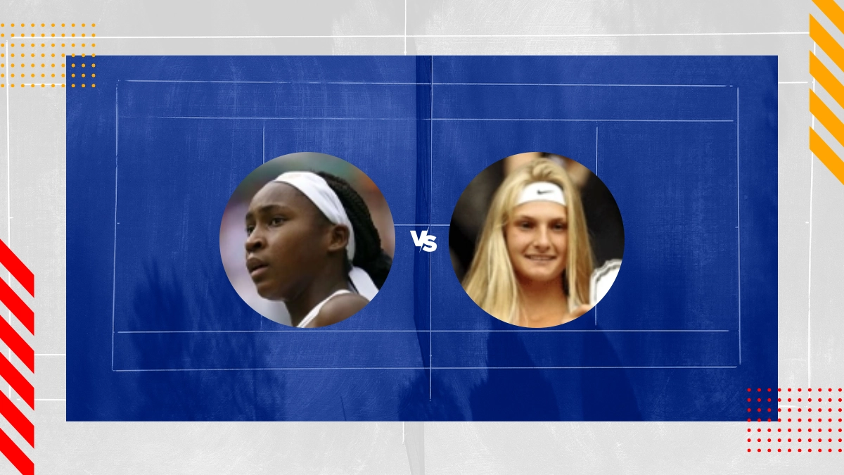 Pronostic Cori Gauff vs Dayana Yastremska