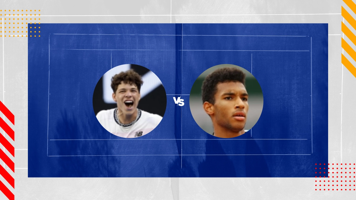 Ben Shelton vs Felix Auger Aliassime Prediction