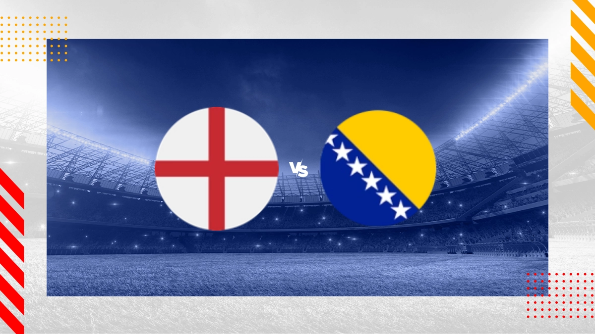 England vs Bosnia Herzegovina Prediction