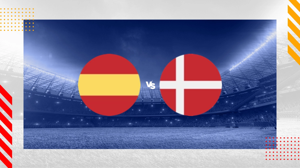 Pronóstico España M vs Dinamarca M