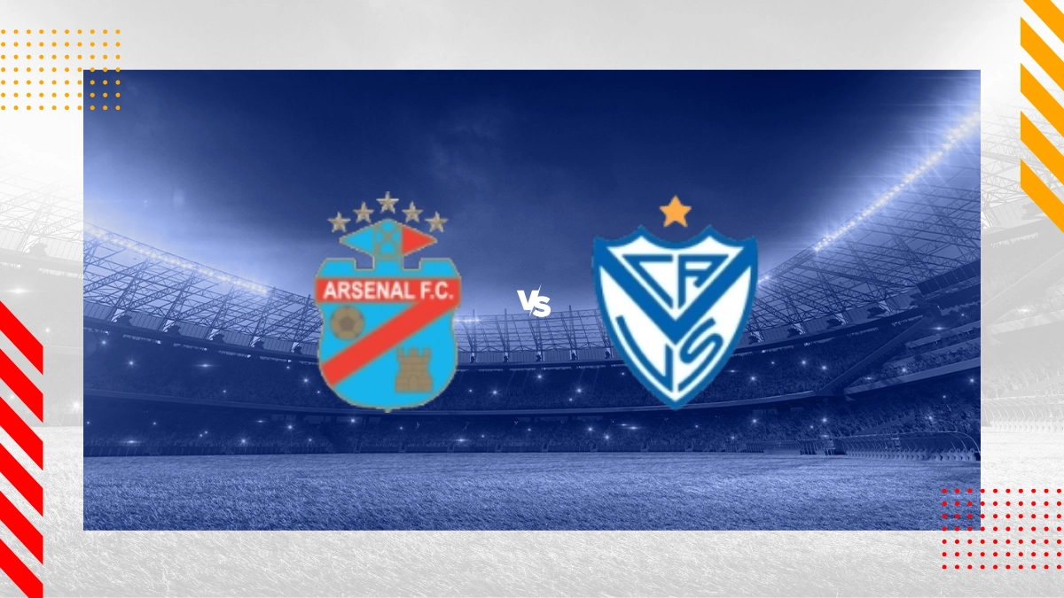 Pronóstico Arsenal de Sarandi vs Vélez Sarsfield