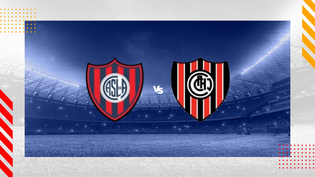 Pronóstico CA San Lorenzo De Almagro vs Chacarita Juniors