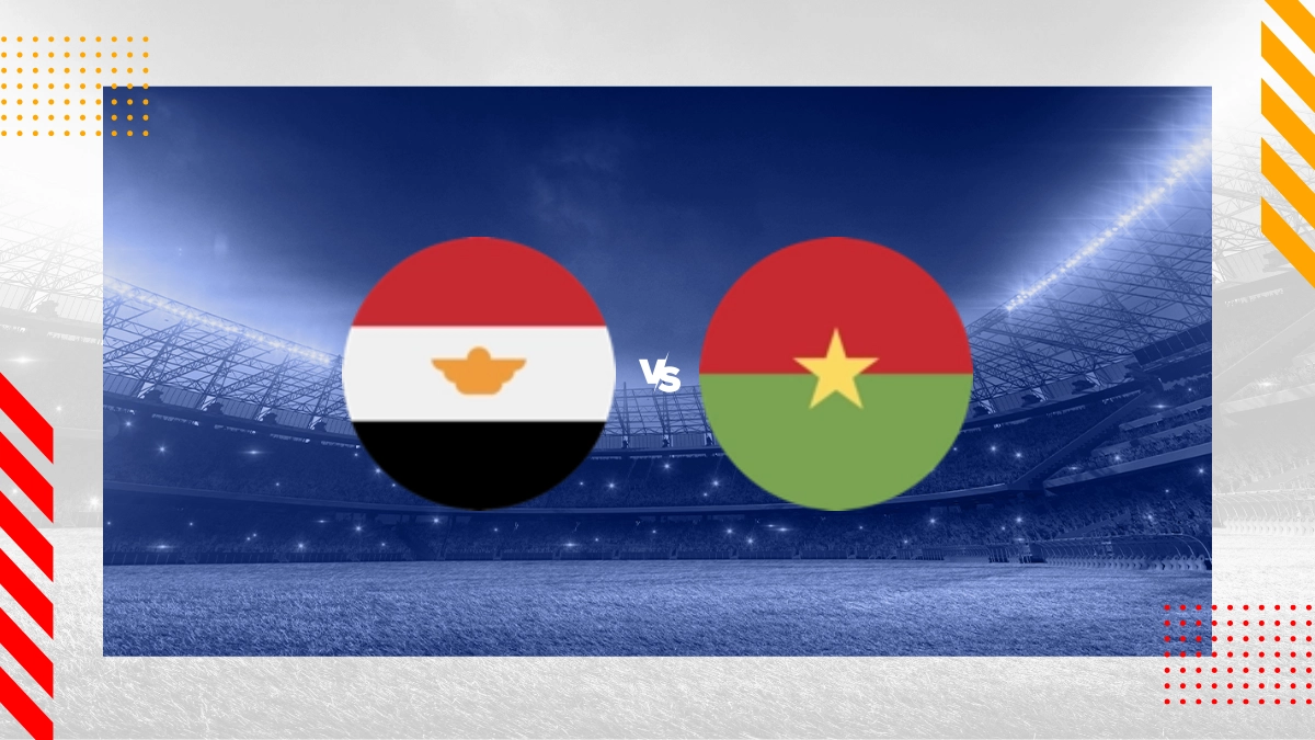 Pronostic Égypte vs Burkina Faso