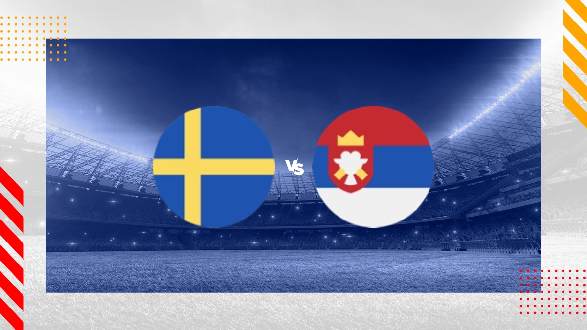Pronóstico Suecia vs Serbia
